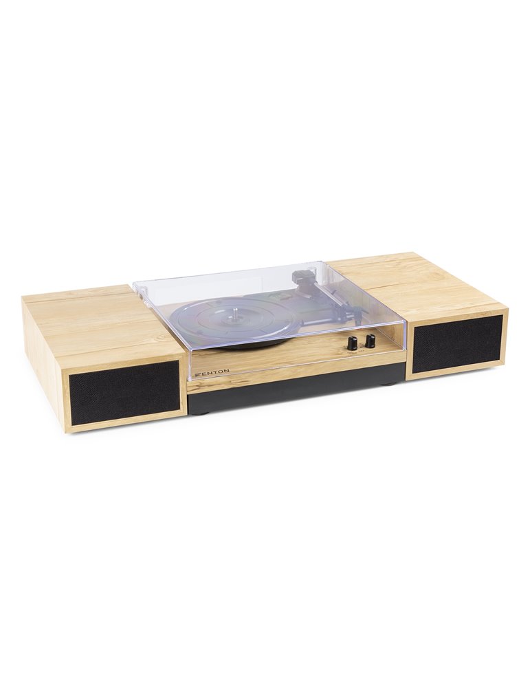 RP165L Giradiscos madera clara