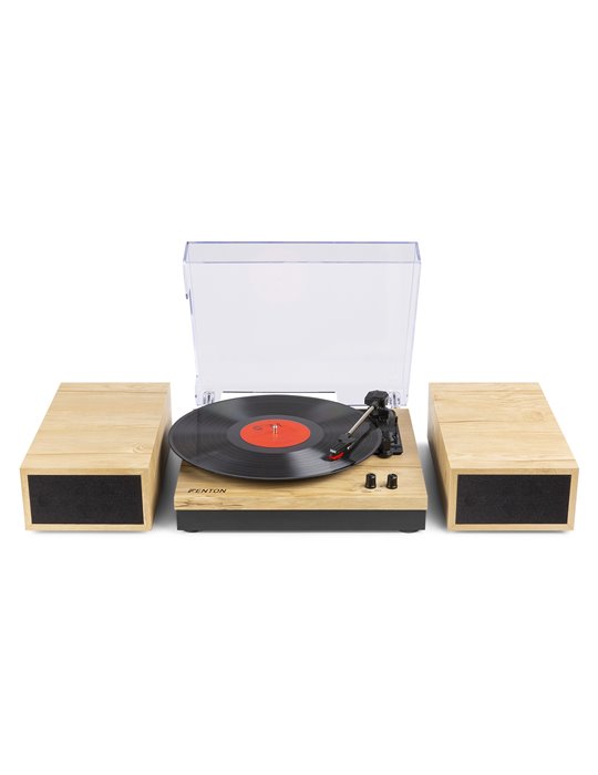 RP165L Giradiscos madera clara