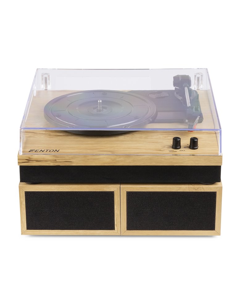 RP165L Giradiscos madera clara