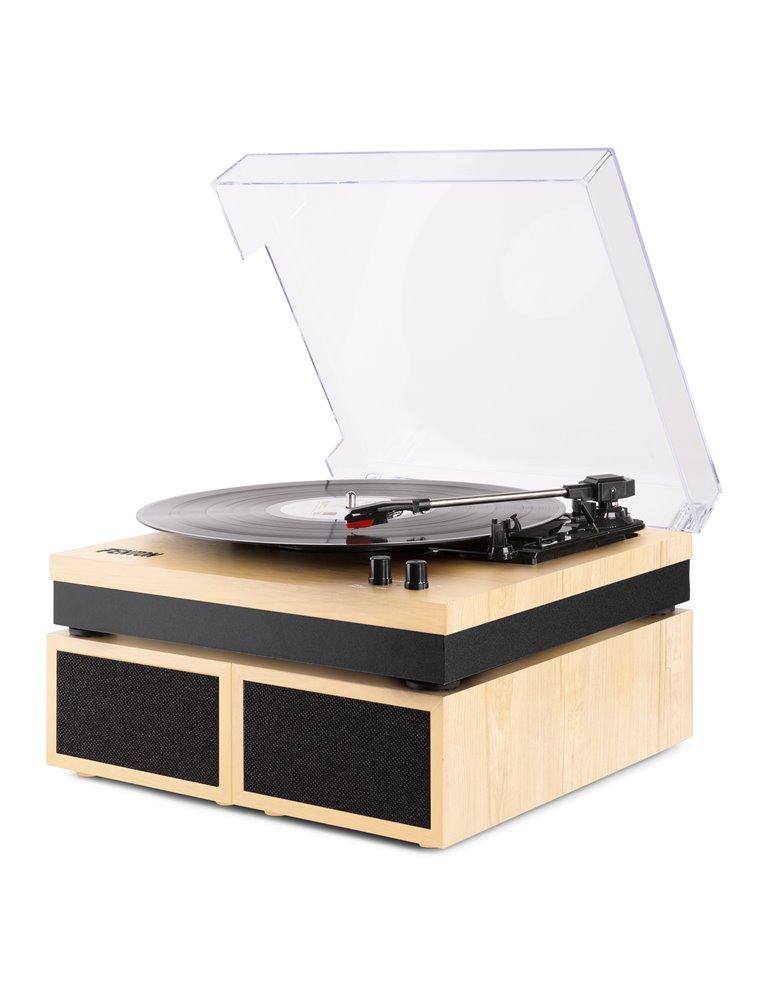 RP165L Giradiscos madera clara