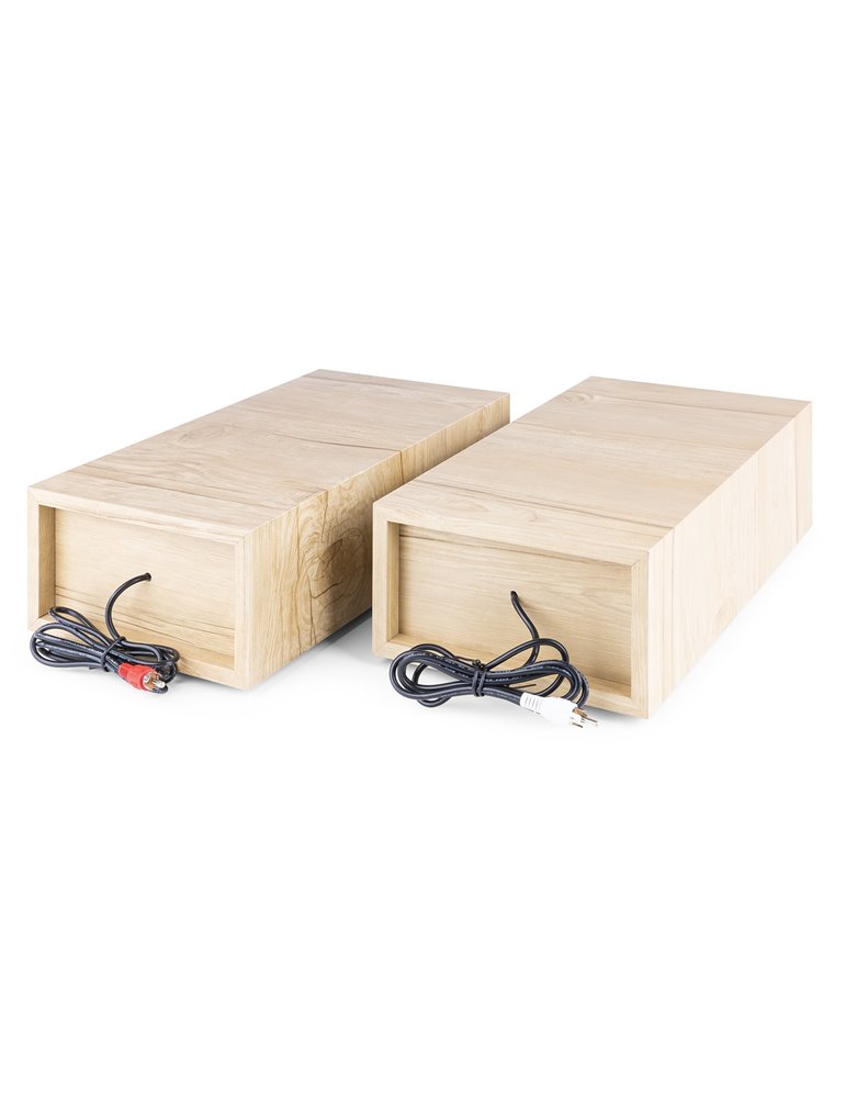 RP165L Giradiscos madera clara