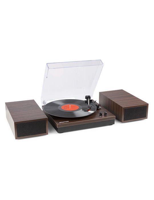 RP165D Giradiscos madera oscura
