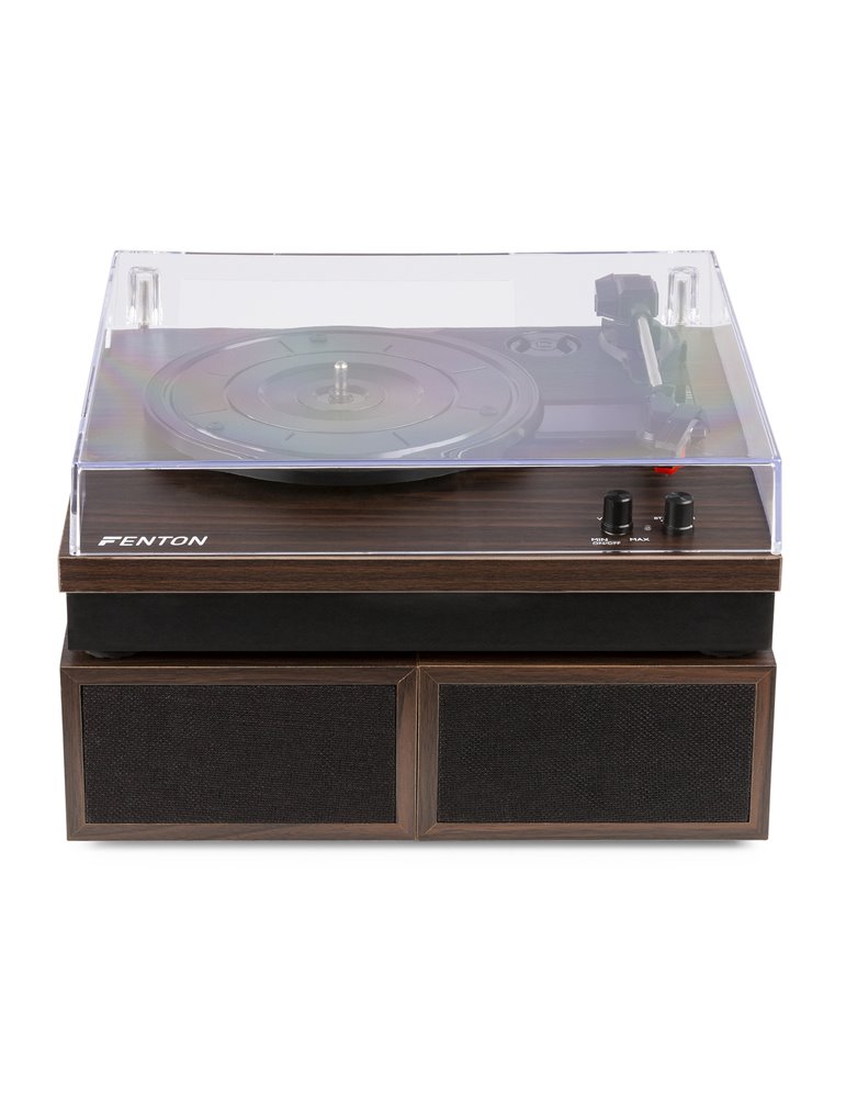 RP165D Giradiscos madera oscura