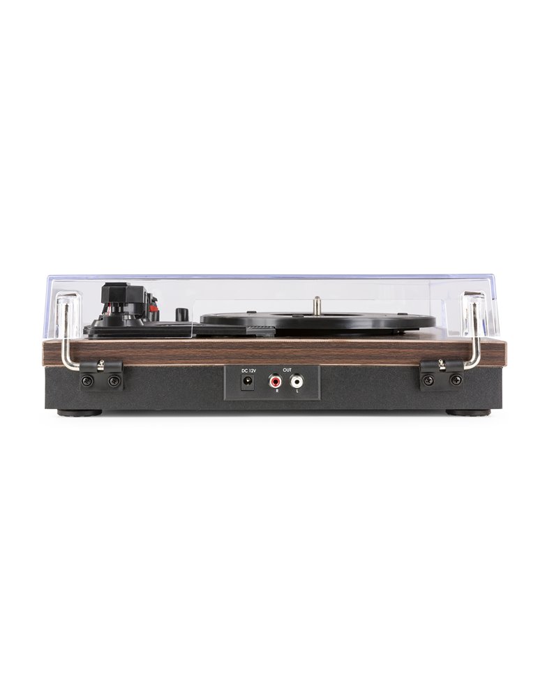 RP165D Giradiscos madera oscura