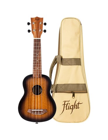 Ukelele Soprano Flight NUS-380 Gemstone Amber