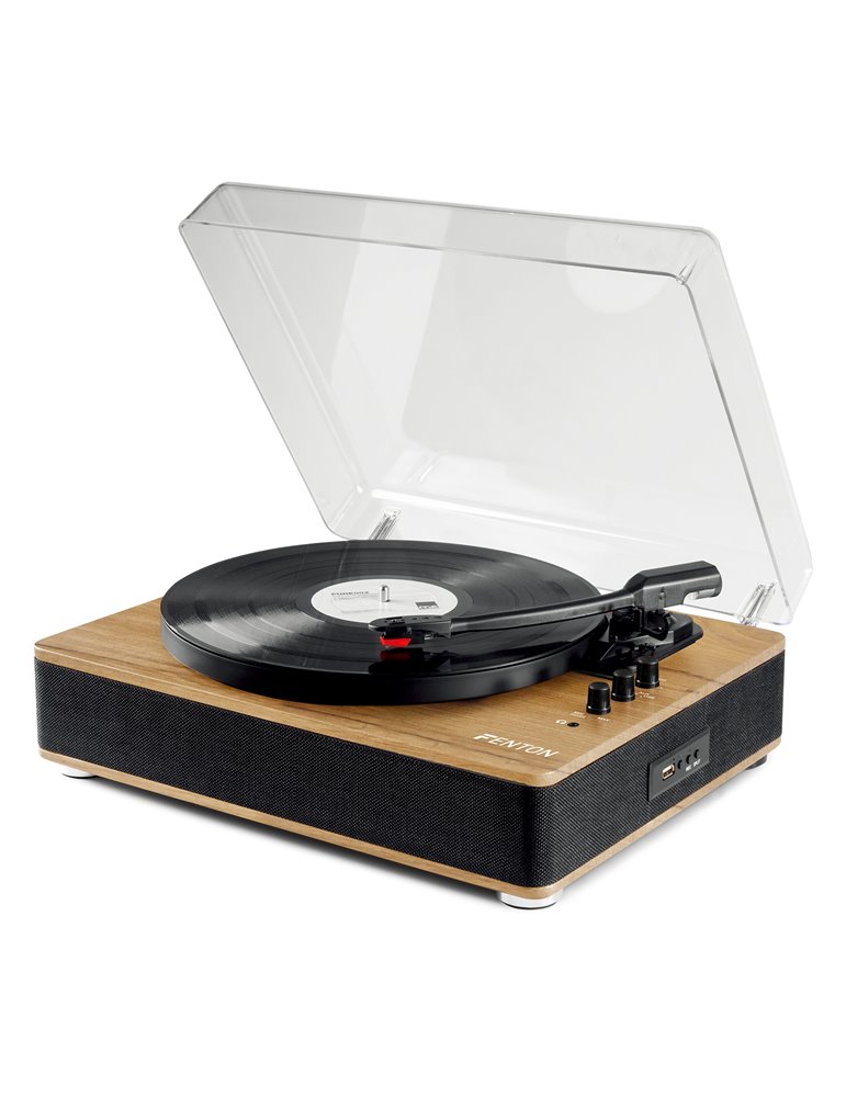 RP162LW Giradiscos HQ BT Madera Clara