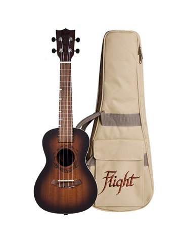 Ukelele Concert Flight DUC-380 Gemstone Amber
