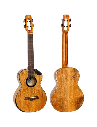 Ukelele Tenor Flight Royal Series Fireball Electroacustico 2