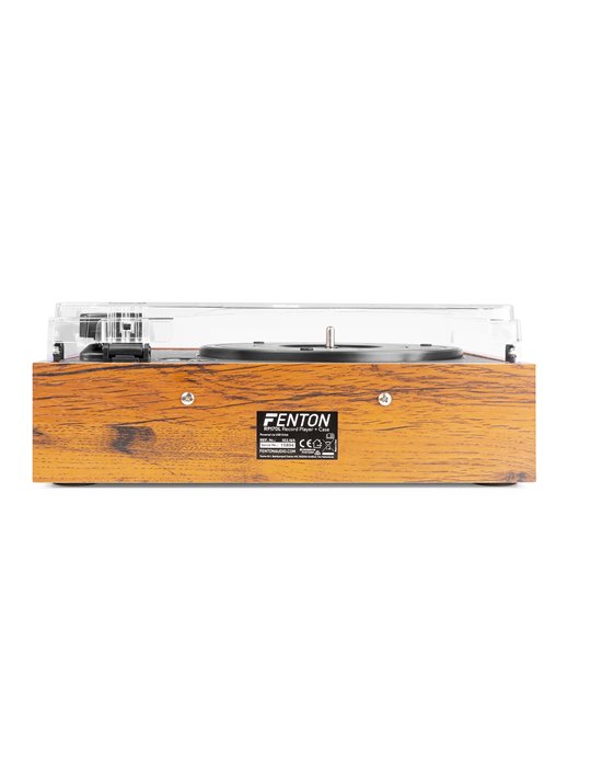RP170L Giradiscos con caja de almacenaje de vinilos Madera