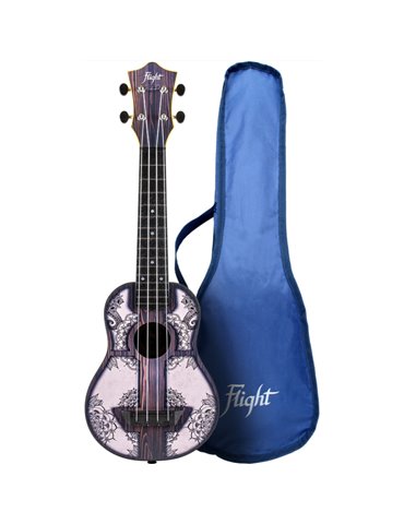 Ukelele Soprano Flight TUS-40 Travel Mandala 2