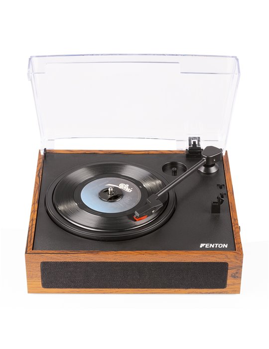 RP170L Giradiscos con caja de almacenaje de vinilos Madera