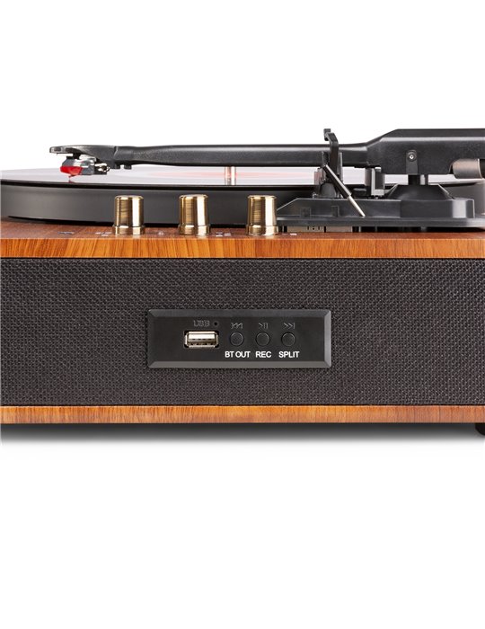 RP162D Giradiscos HQ BT Madera oscura