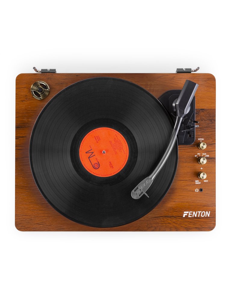 RP162D Giradiscos HQ BT Madera oscura