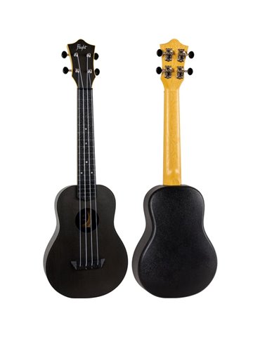 Ukelele Concert Flight TUC-35BK Travel Negro 2