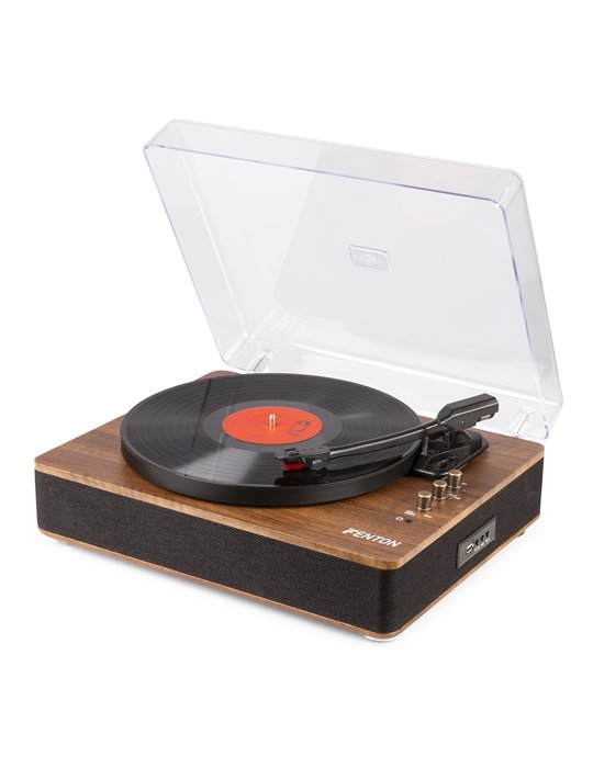 RP162 Giradiscos HQ BT Madera de nogal