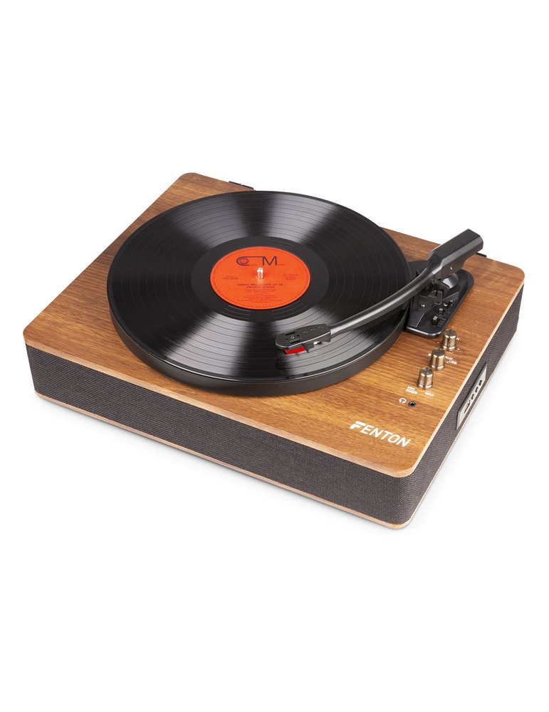 RP162 Giradiscos HQ BT Madera de nogal