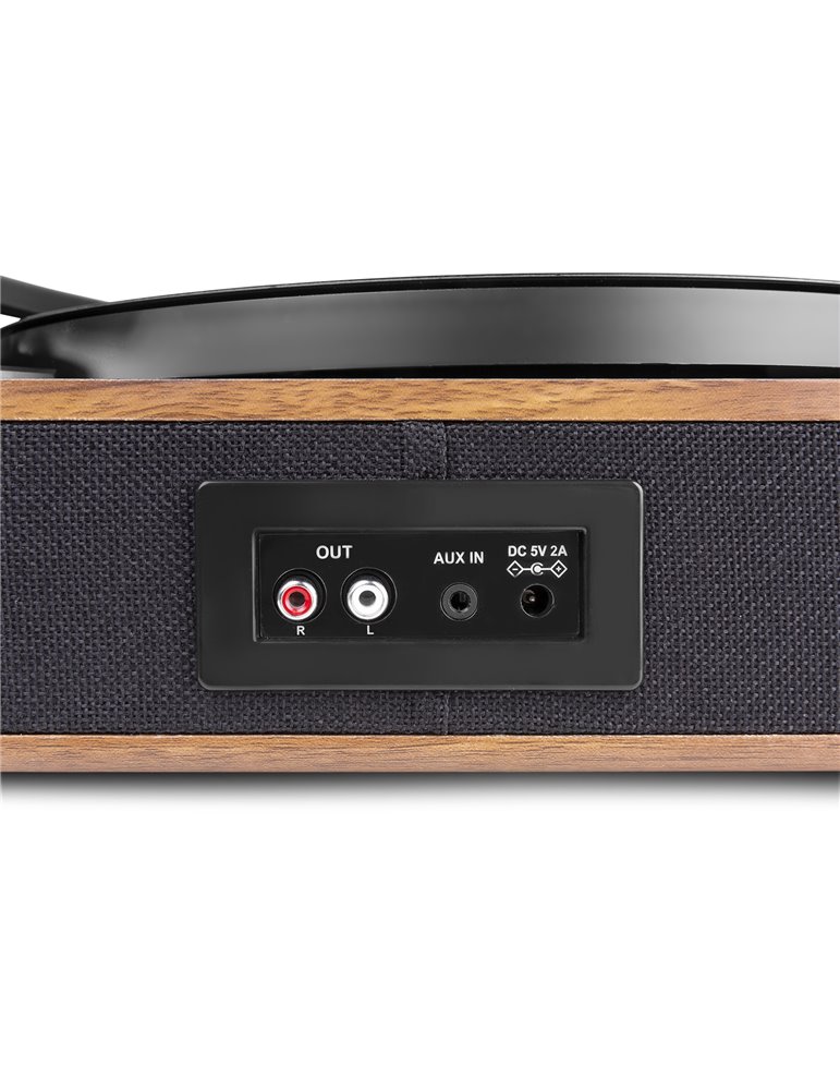 RP162 Giradiscos HQ BT Madera de nogal