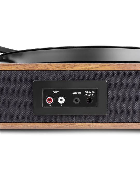 RP162 Giradiscos HQ BT Madera de nogal