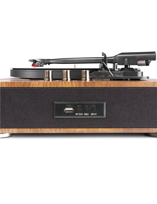 RP162 Giradiscos HQ BT Madera de nogal