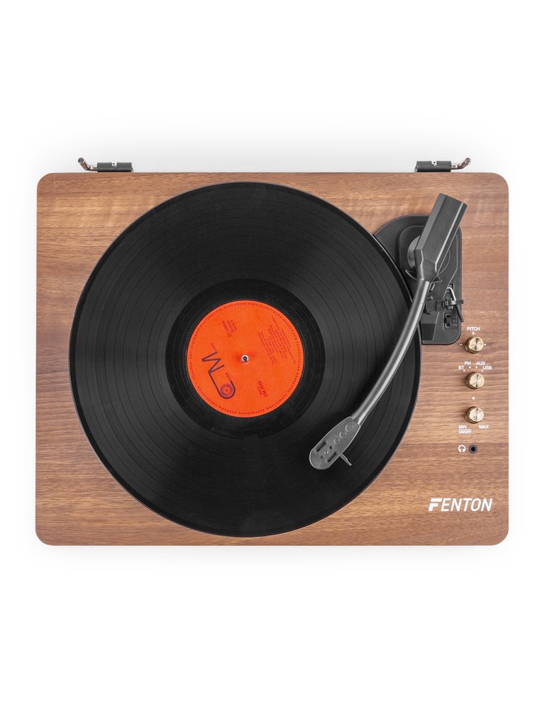 RP162 Giradiscos HQ BT Madera de nogal
