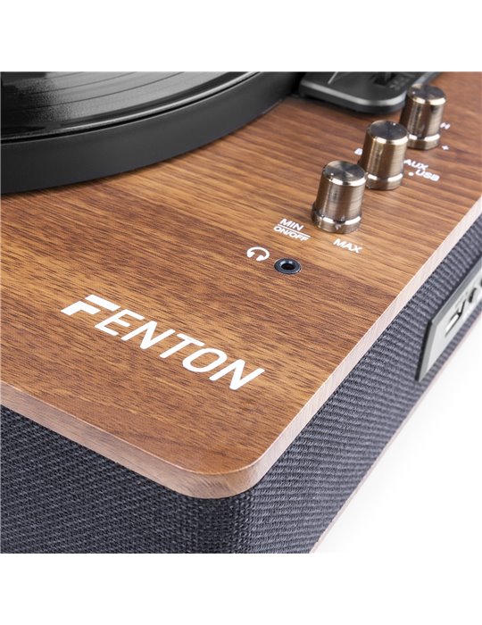 RP162 Giradiscos HQ BT Madera de nogal