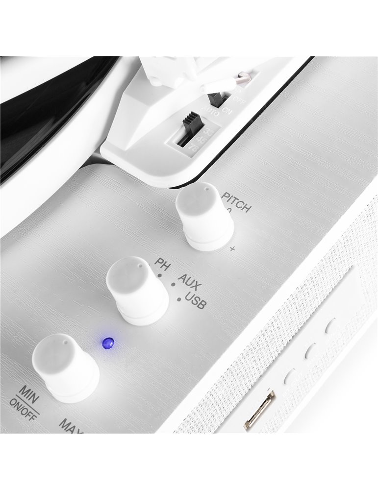 RP162W Giradiscos HQ BT Blanco