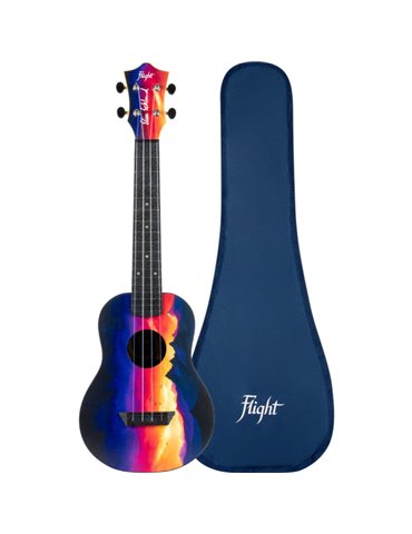 Ukelele Concert Flight TUC-EE Travel Sunset Elise Ecklund Signature