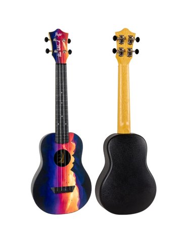 Ukelele Concert Flight TUC-EE Travel Sunset Elise Ecklund Signature 2