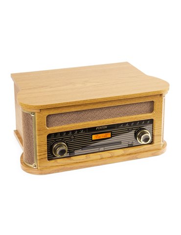 Memphis Giradiscos Vintage Madera clara 2
