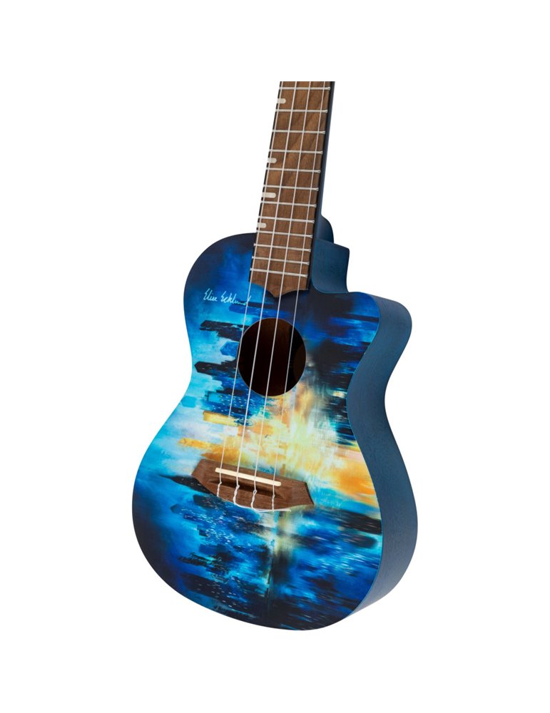 Ukelele Concert Flight AUC-CITY Art Series Elise Ecklund Signature