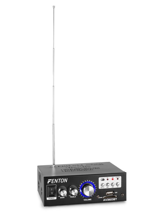 AV360BT Mini amplificador con BT/FM/SD/USB/MP3