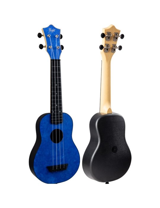 Ukelele Soprano Flight TUS-65 Travel Sapphire
