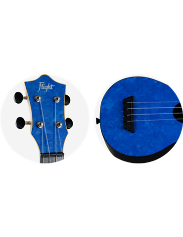Ukelele Soprano Flight TUS-65 Travel Sapphire 2