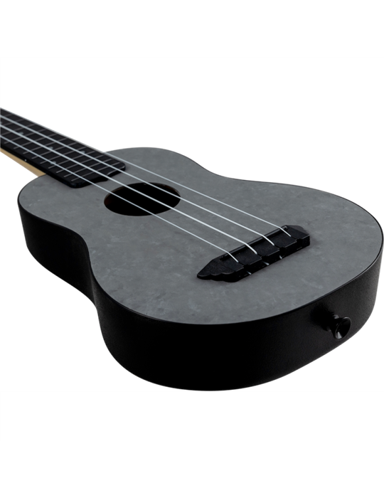 Ukelele Soprano Flight TUS-65 Travel Silver