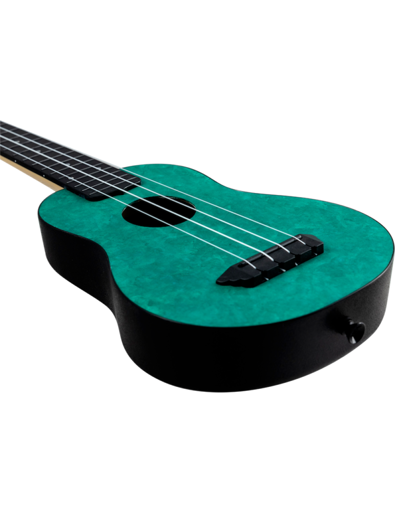 Ukelele Soprano Flight TUS-65 Travel Emerald