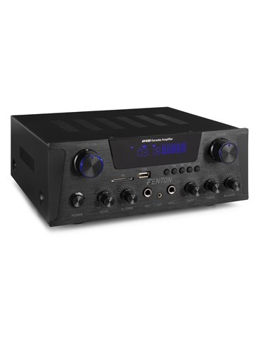 AV430B Amplificador HiFi 2x 300W Negro