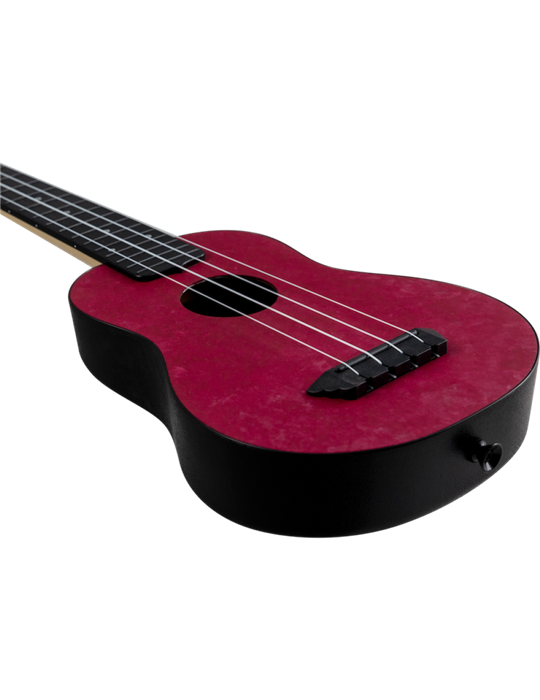 Ukelele Soprano Flight TUS-65 Travel Ruby