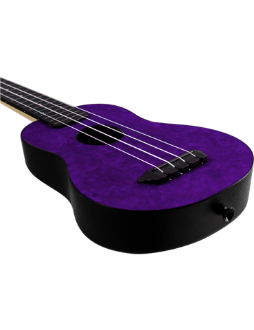 Ukelele Soprano Flight TUS-65 Travel Amethyst 2