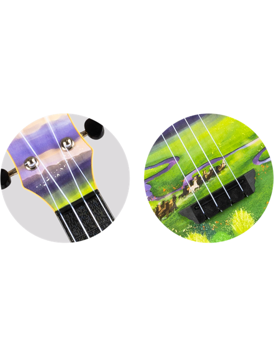 Ukelele Soprano Flight TUS-40 Travel View