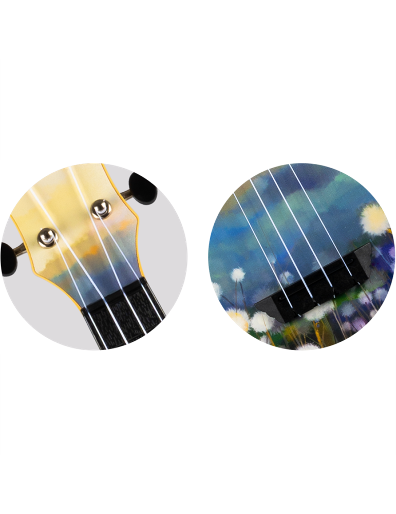 Ukelele Soprano Flight TUS-40 Travel Dandelions