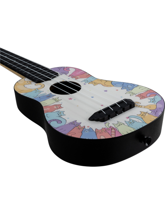 Ukelele Soprano Flight TUS-40 Travel Kitty