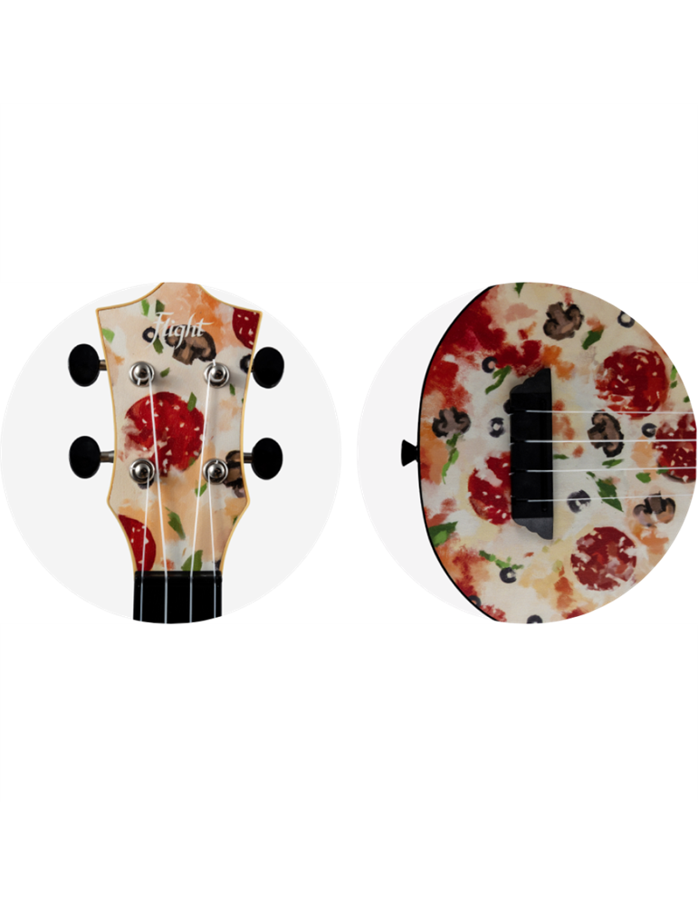 Ukelele Soprano Flight TUS-40 Travel Pizza
