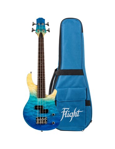Ukelele Bajo Flight Rock Series Mini Bass TBL 2