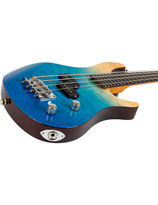 Ukelele Bajo Flight Rock Series Mini Bass TBL