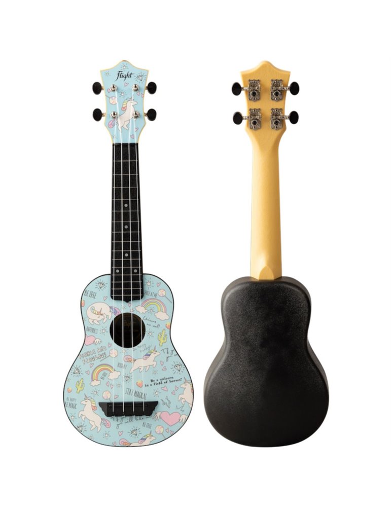 Ukelele Soprano Flight TUS-40 Travel Unicorn