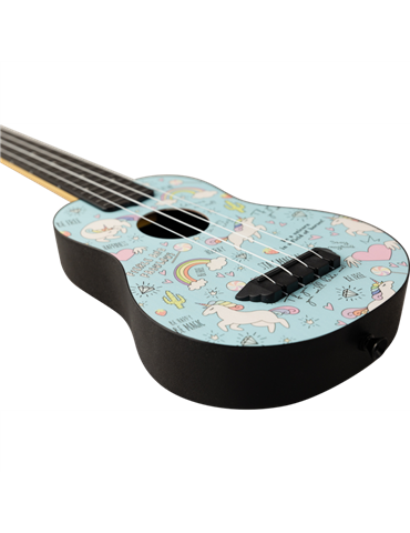 Ukelele Soprano Flight TUS-40 Travel Unicorn 2
