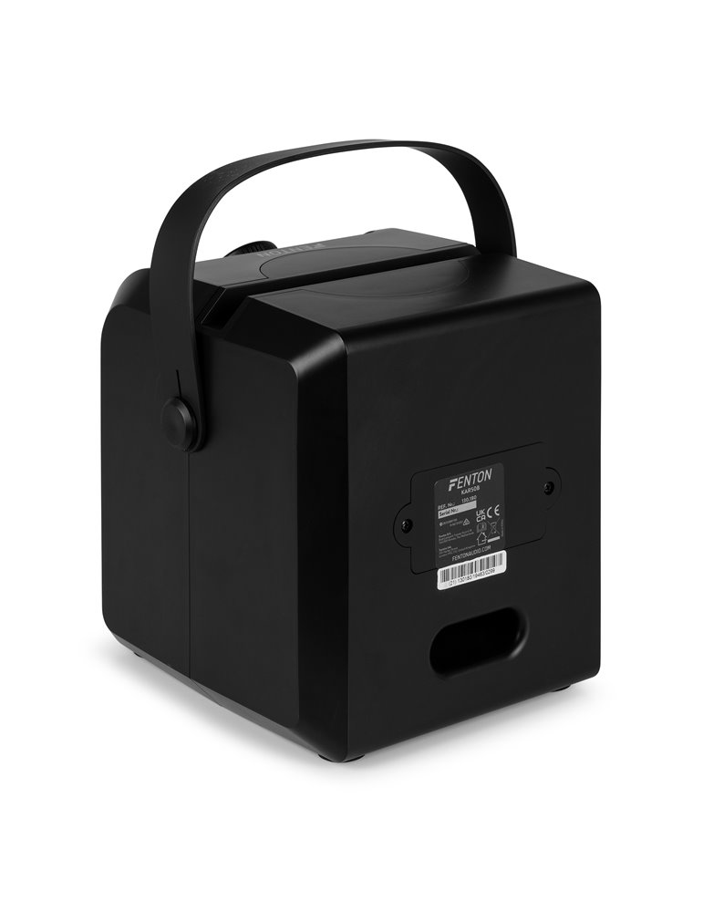 KAR50B Altavoz Karaoke con efecto de luz LED Negro