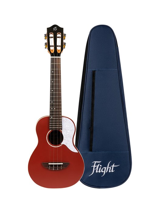 Ukelele Concert Flight Princess Series Iris RD Rojo