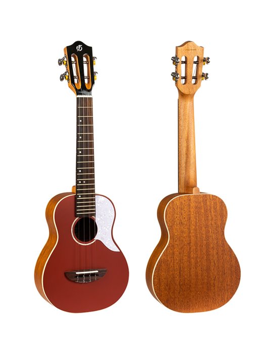 Ukelele Concert Flight Princess Series Iris RD Rojo