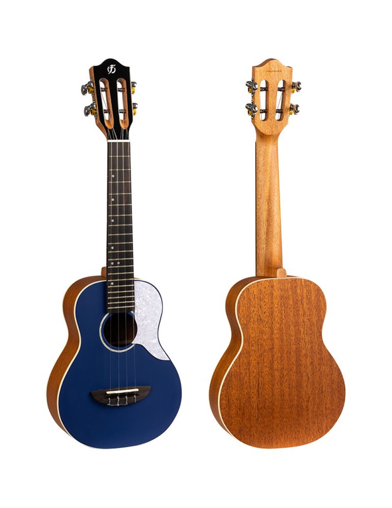 Ukelele Concert Flight Princess Series Iris DB Azul Fuerte